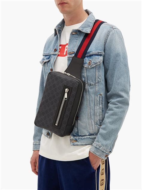 bum bag gucci mens|gucci crossbody bag for men.